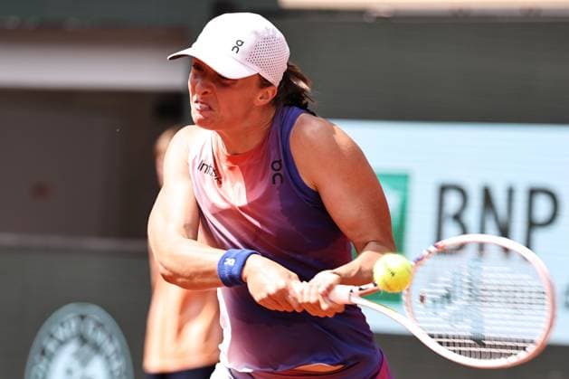 Iga Swiatek, POL, during semifinal of 2024 French Open at Roland Garros, Paris, 06 06 2024; -