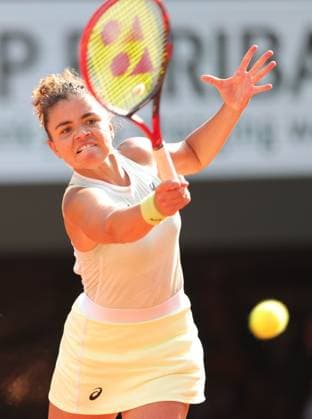Jasmine Paolini, ITA, during semifinal of 2024 French Open at Roland Garros, Paris, 06 06 2024; -