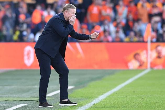 Fußball Länderspiel Niederlande - Kanada am 06.06.2024 im Feyenoord Stadium in Rotterdam Ronald Koeman ( Trainer Cheftrainer Niederlande )