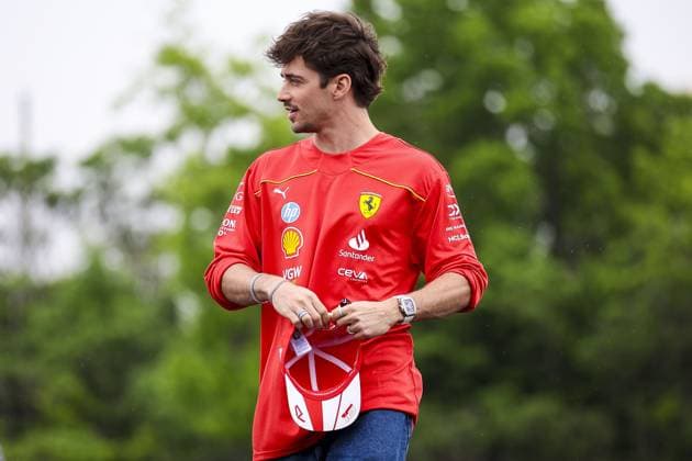 LECLERC Charles (mco), Scuderia Ferrari SF-24, portrait during the Formula 1 AWS Grand Prix du Canada 2024, 9th round of the 2024 Formula One World Championship, WM, Weltmeisterschaft from June 07 to 09, 2024 on the Circuit Gilles Villeneuve, in MontrÃ al, Canada - F1 - CANADIAN GRAND PRIX 2024 DPPI Panoramic  240606_R09_CANADA_DP_EA021456