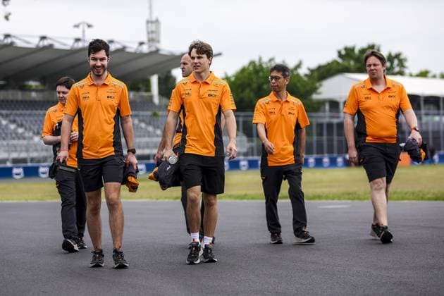 PIASTRI Oscar (aus), McLaren F1 Team MCL38, portrait during the Formula 1 AWS Grand Prix du Canada 2024, 9th round of the 2024 Formula One World Championship, WM, Weltmeisterschaft from June 07 to 09, 2024 on the Circuit Gilles Villeneuve, in MontrÃ al, Canada - F1 - CANADIAN GRAND PRIX 2024 DPPI Panoramic  240606_R09_CANADA_DP_EA028907