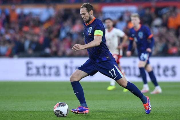 Fußball Länderspiel Niederlande - Kanada am 06.06.2024 im Feyenoord Stadium in Rotterdam Daley Blind ( Niederlande )
