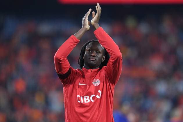 Fußball Länderspiel Niederlande - Kanada am 06.06.2024 im Feyenoord Stadium in Rotterdam Ismael Kone ( Kanada )