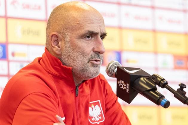 Team Poland Before Friendly Match Against Ukraine Michal Probierz is speaking during a team Poland press conference, PK, Pressekonferenz before a friendly match against Ukraine in Warsaw, Poland, on June 06, 2024. Warsaw Poland  Copyright: xFotoxOlimpikx originalFilename:jastrzebowski-teampola240606_npq4D.jpg