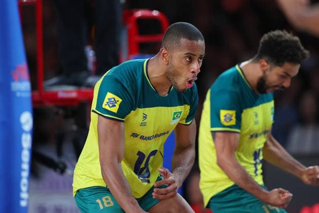 Ricardo Lucarelli Souza (BRA), JUNE 7, 2024 - Volleyball : FIVB Volleyball Nations League 2024 Men s Preliminary Round between Brasil - Slovenia at West Japan General Exhibition Center, Fukuoka, Japan. Noxthirdxpartyxsales  (255669334)