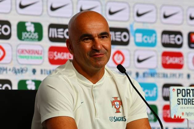 Portugal Fussball Nationalmannschaft, Selecao, 07.06.2024, Portugal - Kroatien Pressekonferenz Vorbereitungsspiel zur Europameisterschaft 2024 , Trainer Roberto Martinez (Portugal) Copyright: FernandoxSoares