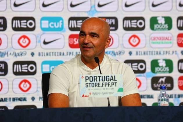 Portugal Fussball Nationalmannschaft, Selecao, 07.06.2024, Portugal - Kroatien Pressekonferenz Vorbereitungsspiel zur Europameisterschaft 2024 , Trainer Roberto Martinez (Portugal) Copyright: FernandoxSoares