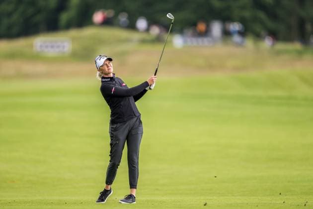 240607 Linn Grant or Sweden during the second round of the 2024 Scandinavian Mixed Golf Tournament on June 7, 2024 in Helsingborg. Photo: Petter Arvidson BILDBYRAN kod PA PA0827 golf scandinavian mixed bbeng volvo car scandinavian mixed Copyright: PETTERxARVIDSON BB240607PA118