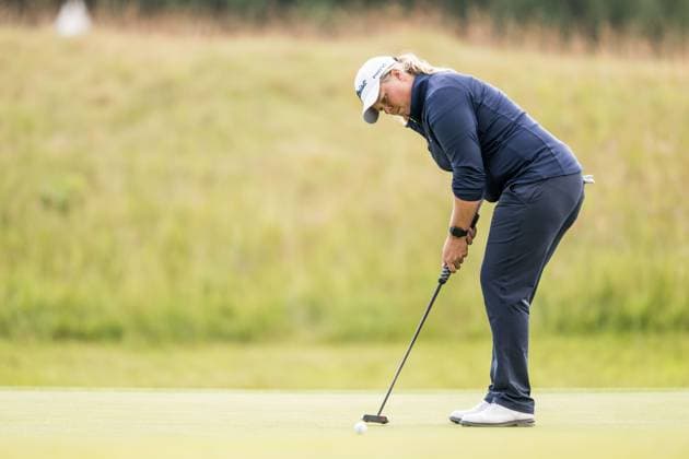 240607 Linn Grant or Sweden during the second round of the 2024 Scandinavian Mixed Golf Tournament on June 7, 2024 in Helsingborg. Photo: Petter Arvidson BILDBYRAN kod PA PA0827 golf scandinavian mixed bbeng volvo car scandinavian mixed Copyright: PETTERxARVIDSON BB240607PA142