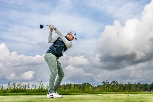 240607 Sebastian Söderberg of Sweden during the second round of the 2024 Scandinavian Mixed Golf Tournament on June 7, 2024 in Helsingborg. Photo: Petter Arvidson BILDBYRAN kod PA PA0827 golf scandinavian mixed bbeng Volvo Car Scandinavian Mixed Copyright: PETTERxARVIDSON BB240607PA148