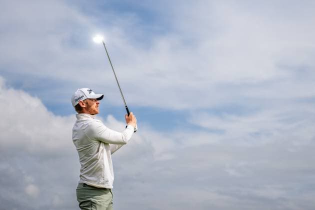 240607 Sebastian Söderberg of Sweden during the second round of the 2024 Scandinavian Mixed Golf Tournament on June 7, 2024 in Helsingborg. Photo: Petter Arvidson BILDBYRAN kod PA PA0827 golf scandinavian mixed bbeng Volvo Car Scandinavian Mixed Copyright: PETTERxARVIDSON BB240607PA149