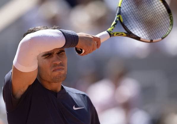 Carlos Alcaraz of Spain frustrated French Open Tennis, Day 13, Tennis, Roland Garros, Paris, France - 07 June 2024  Copyright: xEllaxLing Shutterstockx 14523807g