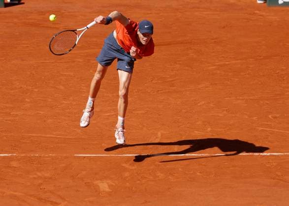 Jannik Sinner (ITA), Halbfinale, Semi Final Tennis - French Open 2024 - Roland Garros - Paris - - France - 7 June 2024. Copyright: xJuergenxHasenkopfx