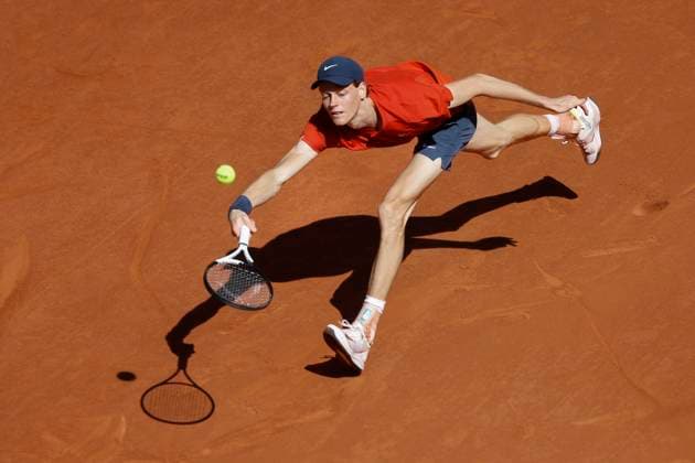 Jannik Sinner (ITA), Halbfinale, Semi Final Tennis - French Open 2024 - Roland Garros - Paris - - France - 7 June 2024. Copyright: xJuergenxHasenkopfx