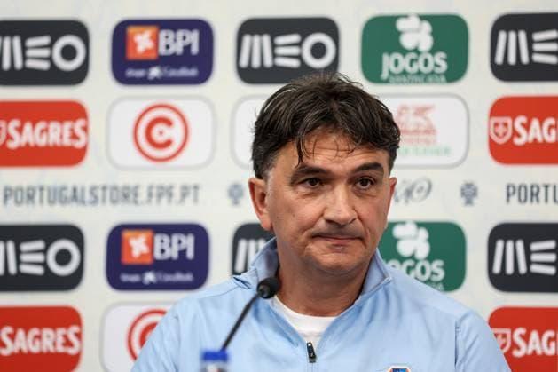 Media conference of the Croatian football team Head coach Zlatko Dalic at the press conference, PK, Pressekonferenz on the eve of tomorrow s friendly match against Portugal, Lisbon, Stadium Nacionale 07 June 2024 IgorxKralj PIXSELL
