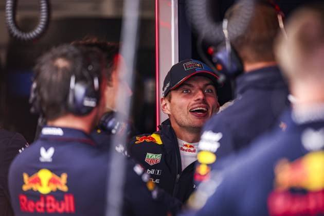 VERSTAPPEN Max (ned), Red Bull Racing RB20, portrait during the Formula 1 AWS Grand Prix du Canada 2024, 9th round of the 2024 Formula One World Championship, WM, Weltmeisterschaft from June 07 to 09, 2024 on the Circuit Gilles Villeneuve, in MontrÃ al, Canada - F1 - CANADIAN GRAND PRIX 2024 DPPI Panoramic  240607_R09_CANADA_DP_240607_R09_CANADA_DP_EA023238