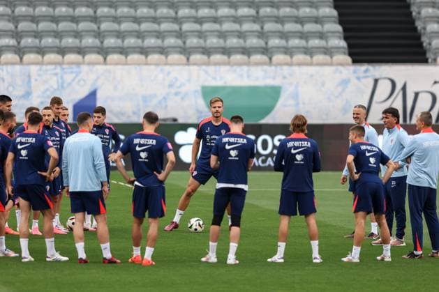 Training of the Croatian football team Training of the Croatian football team ahead of tomorrow s friendly match against Portugal at the Nacionale stadium in Lisbon, Portugal June 7, 2024 IgorxKralj PIXSELL