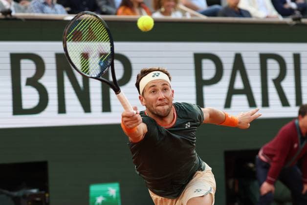 ROLAND GARROS 2024 Thierry Larret Maxppp. Tennis. Roland Garros 2024. Internationaux de France de tennis. Stade Roland Garros, Paris (75). Le 7 juin 2024. Demi finale hommes. Court Philippe Chatrier : Casper RUUD (NOR) vs Alexander ZVEREV (GER) PARIS (75) STADE ROLAND GARROS PARIS ILE DE FRANCE FRANCE  Copyright: xThierryxLarret MAXPPPxThierryxLarretx TL_20240607_1013 0534969122st