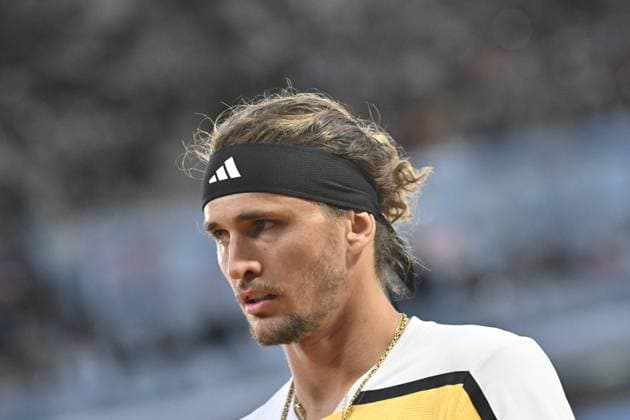Tennis : Roland Garros 2024 - France - Alexander Zverev - Allemagne Tennis : Roland Garros 2024 - France - 07 06 2024 ChrysleneCaillaud Panoramic 