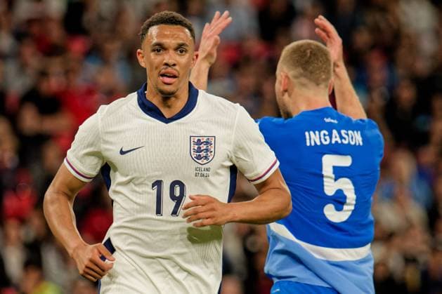 London, England, June 07 2024: Trent Alexander-Arnold (19 England) during the International Friendly, Länderspiel, Nationalmannschaft game between England and Iceland at Wembley Stadium in London, England. (Pedro Porru SPP) Copyright: xPedroxPorrux xSPPx spp-en-PePoSp-4F8A9898