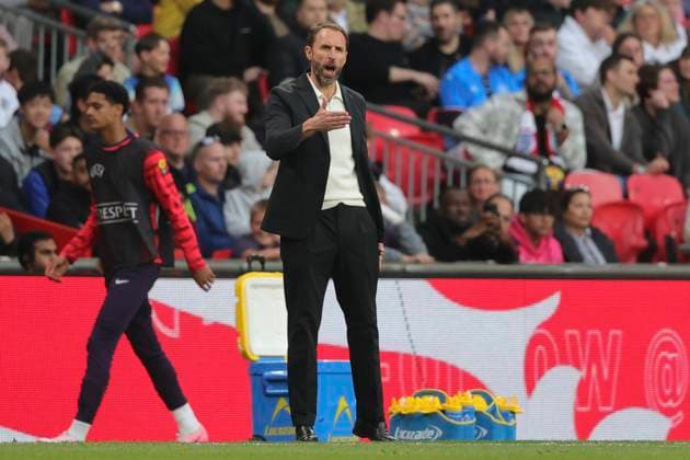 England v Iceland International Friendly, Länderspiel, Nationalmannschaft England Manager Gareth Southgate during the International Friendly match at Wembley Stadium, London Copyright: xPaulxChestertonx FIL-20212-0084 UK Newspapers OUT