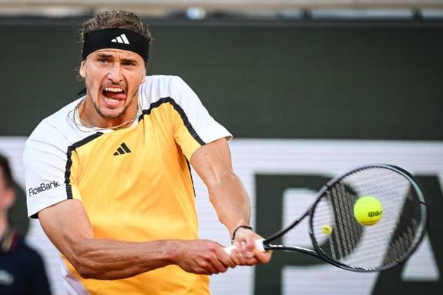 June 7, 2024, Paris, France, France: Alexander ZVEREV of Germany during the thirteenth day of Roland-Garros 2024, French Open 2024, Grand Slam tennis tournament at the Roland-Garros Stadium on June 07, 2024 in Paris, France. Paris France - ZUMAm308 20240607_zsp_m308_017 Copyright: xMatthieuxMirvillex