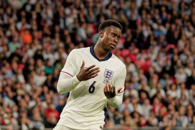 London, England, June 07 2024: Marc Guehi (6 England) during the International Friendly, Länderspiel, Nationalmannschaft game between England and Iceland at Wembley Stadium in London, England. (Pedro Porru SPP) Copyright: xPedroxPorrux xSPPx spp-en-PePoSp-4F8A9755