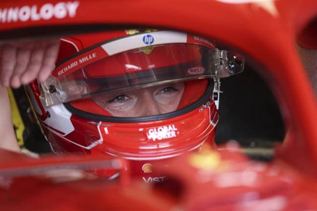 LECLERC Charles (mco), Scuderia Ferrari SF-24, portrait during the Formula 1 AWS Grand Prix du Canada 2024, 9th round of the 2024 Formula One World Championship, WM, Weltmeisterschaft from June 07 to 09, 2024 on the Circuit Gilles Villeneuve, in MontrÃ al, Canada - F1 - CANADIAN GRAND PRIX 2024 DPPI Panoramic  240607_R09_CANADA_DP_EA023512