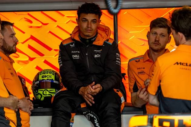 MONTREAL, CANADA: Lando Norris, racing for the McLaren F1 team during the 2024 Formula 1 Canadian Grand Prix at the Circuit Gilles Villeneuve in Montreal, Canada