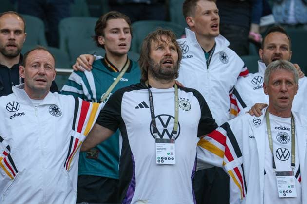 Testspiel: Deutschland - Griechenland am 07.06.2024 im Borussia Park in Mönchengladbach Torwarttrainer Stefan Wessels (Deutschland)