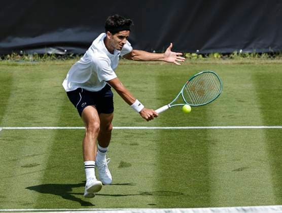 08.06.2024, Boss Open 2024, ATP, Tennis Herren Tour 250, TC Weissenhof Stuttgart, Tennis, im Bild: Pierre-Hugues Herbert (FRA)