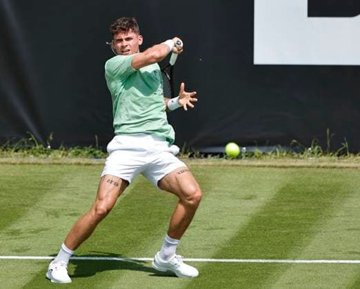 08.06.2024, Boss Open 2024, ATP, Tennis Herren Tour 250, TC Weissenhof Stuttgart, Tennis, im Bild: Daniel Masur (GER)