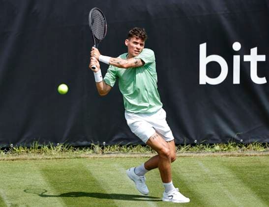 08.06.2024, Boss Open 2024, ATP, Tennis Herren Tour 250, TC Weissenhof Stuttgart, Tennis, im Bild: Daniel Masur (GER)