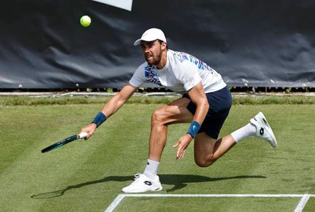 08.06.2024, Boss Open 2024, ATP, Tennis Herren Tour 250, TC Weissenhof Stuttgart, Tennis, im Bild: Benjamin Bonzi (FRA)
