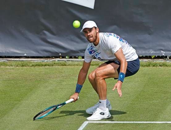 08.06.2024, Boss Open 2024, ATP, Tennis Herren Tour 250, TC Weissenhof Stuttgart, Tennis, im Bild: Benjamin Bonzi (FRA)