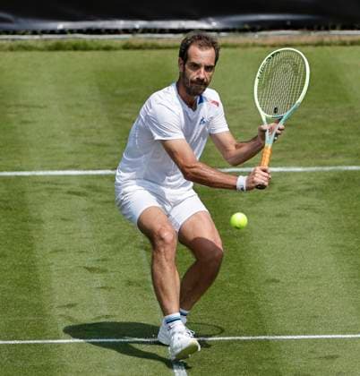 08.06.2024, Boss Open 2024, ATP, Tennis Herren Tour 250, TC Weissenhof Stuttgart, Tennis, im Bild: Richard Gasquet (FRA)