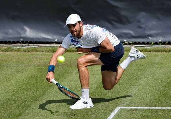 08.06.2024, Boss Open 2024, ATP, Tennis Herren Tour 250, TC Weissenhof Stuttgart, Tennis, im Bild: Benjamin Bonzi (FRA)