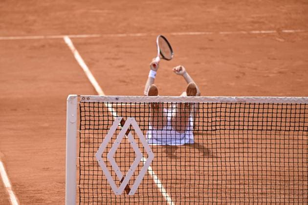 Tennis : Roland Garros 2024 - France - Teresa Valentova -Rrepublique Tceaue - gagne le titre du simple juniors filles Tennis : Roland Garros 2024 - France - 08 06 2024 ChrysleneCaillaud Panoramic 
