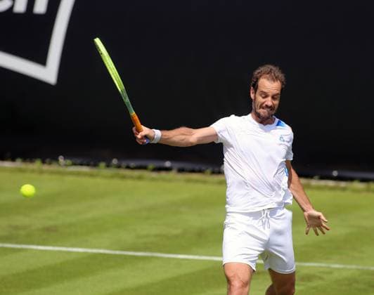 08.06.2024, Boss Open 2024, ATP, Tennis Herren Tour 250, TC Weissenhof Stuttgart, Tennis, im Bild: Richard Gasquet (FRA)