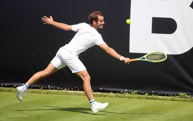 08.06.2024, Boss Open 2024, ATP, Tennis Herren Tour 250, TC Weissenhof Stuttgart, Tennis, im Bild: Richard Gasquet (FRA)