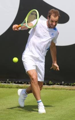 08.06.2024, Boss Open 2024, ATP, Tennis Herren Tour 250, TC Weissenhof Stuttgart, Tennis, im Bild: Richard Gasquet (FRA)
