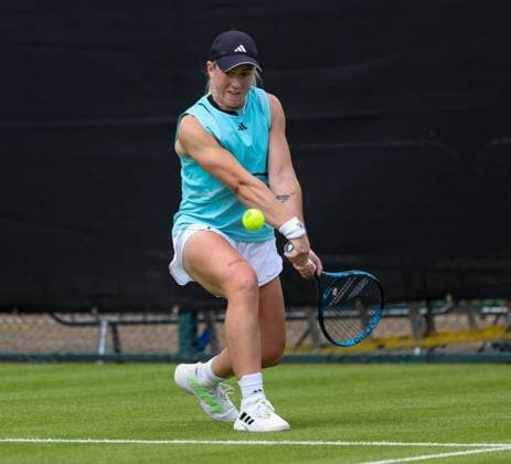 Rothesay Open Nottingham Day One Sonay Kartal in the Qualifying Round of the Rothesay Open Nottingham Day One at Lexus Nottingham Tennis Centre, Nottingham Copyright: xAndyxSumnerx FIL-20255-0001 UK Newspapers OUT