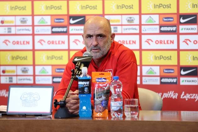 WARSZAWA 08.06.2024 KONFERENCJA PRASOWA REPREZENTACJI POLSKI--- POLISH FOOTBALL national team, Nationalteam press conference, PK, Pressekonferenz IN WARSAW MICHAL PROBIERZ FOT. PIOTR KUCZA FOTOPYK NEWSPIX.PL --- Newspix.pl POLAND OUT!  240608PYK017