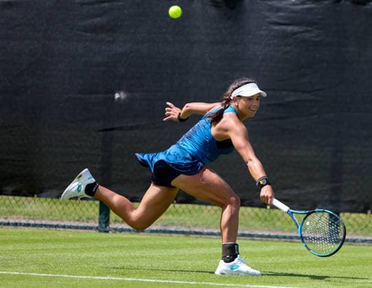 Rothesay Open Nottingham Day One Katarzyna Kawa (POL) in the Qualifying Round of the Rothesay Open Nottingham Day One at Lexus Nottingham Tennis Centre, Nottingham Copyright: xAndyxSumnerx FIL-20255-0036 UK Newspapers OUT