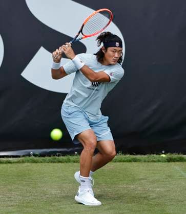 08.06.2024, Boss Open 2024, ATP, Tennis Herren Tour 250, TC Weissenhof Stuttgart, Tennis, im Bild: Zhang Zhizhen (CHIN)