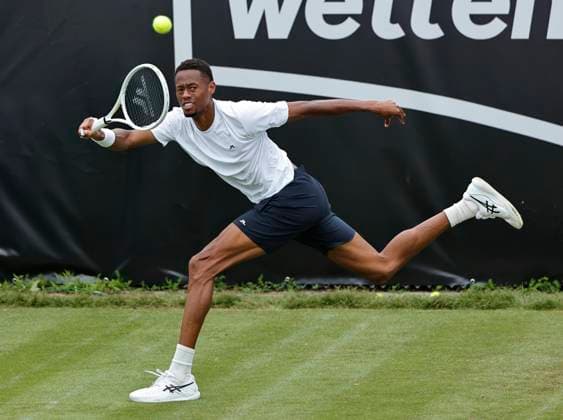 08.06.2024, Boss Open 2024, ATP, Tennis Herren Tour 250, TC Weissenhof Stuttgart, Tennis, im Bild: Christopher Eubanks (USA)