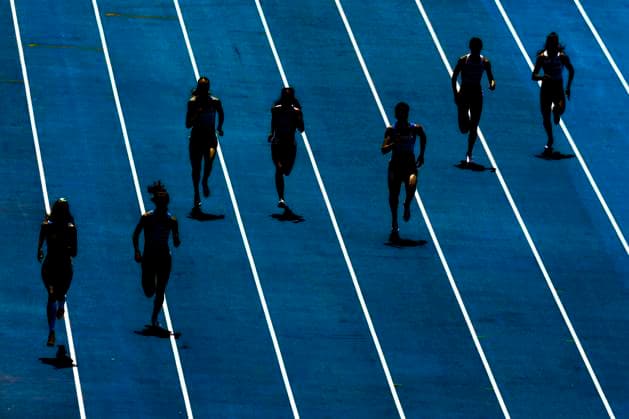 Sport Themen der Woche KW23 ATHLETICS - European Athletics Championships ROME,ITALY,08.JUN.24 - ATHLETICS - European Athletics Championships, 400m Women. Image shows atheltes.  GEPAxpictures xPatrickxSteiner