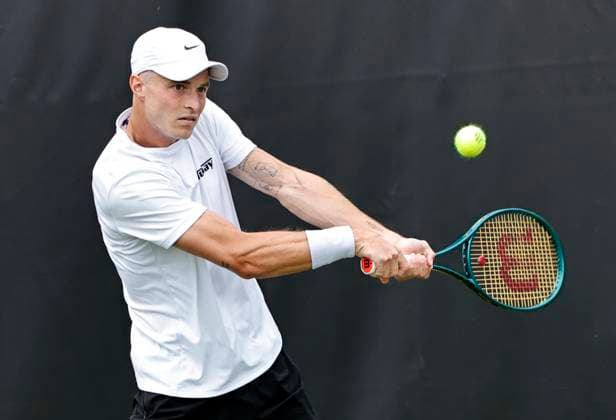 08.06.2024, Boss Open 2024, ATP, Tennis Herren Tour 250, TC Weissenhof Stuttgart, Tennis, im Bild: Rudolf Molleker (GER)