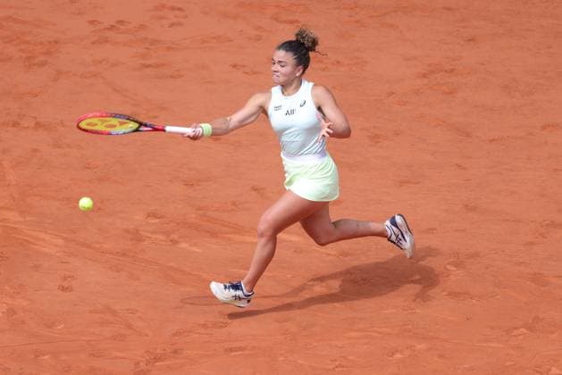 Jasmine Paolini, ITA, during final of 2024 French Open at Roland Garros, Paris, 08 06 2024; -