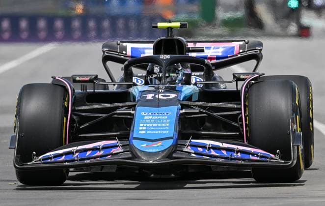 June 8, 2024, Montreal, Pq, Canada: Alpine driver Pierre Gasly of France drives during the third practice session at the Formula One Canadian Grand Prix in Montreal, Saturday, June 8, 2024. Pierre Gasly,  - ZUMAc35_ 20240608_zaf_c35_010 Copyright: xGrahamxHughesx